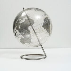 Replogle Crystal Marquise 12” Globe World Map Desktop Spin Display